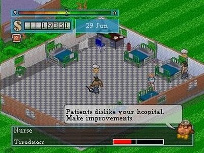 Game Review: Theme Hospital (PS1) - GAMES, BRRRAAAINS & A HEAD-BANGING LIFE