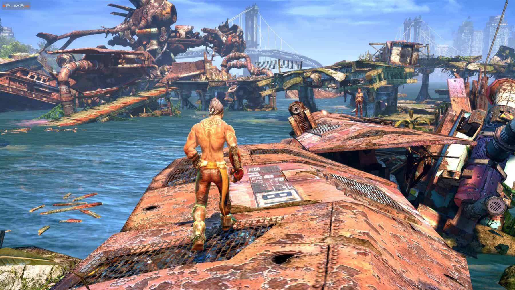 Game Review Enslaved Odyssey To The West (Xbox 360) GAMES