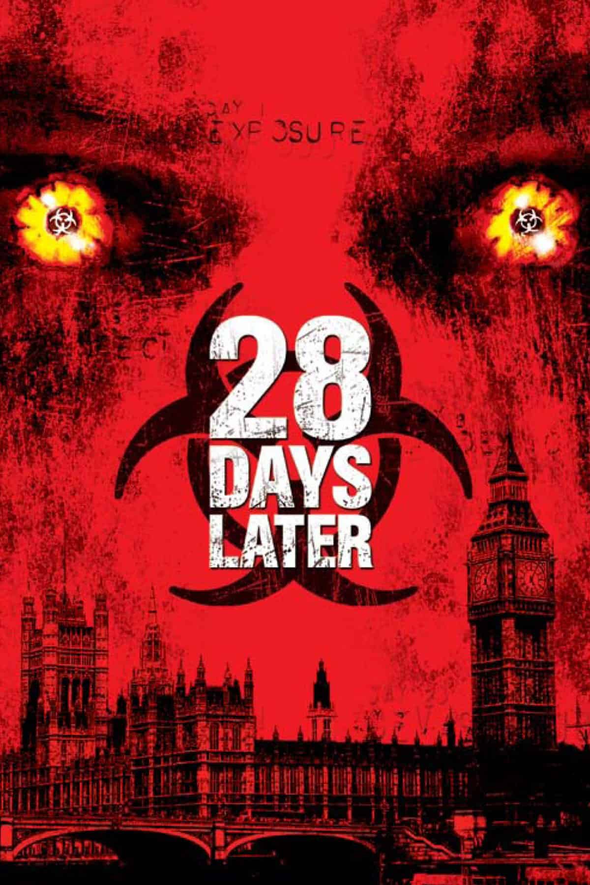 Horror Movie Review 28 Days Later 2002 GAMES BRRRAAAINS A HEAD