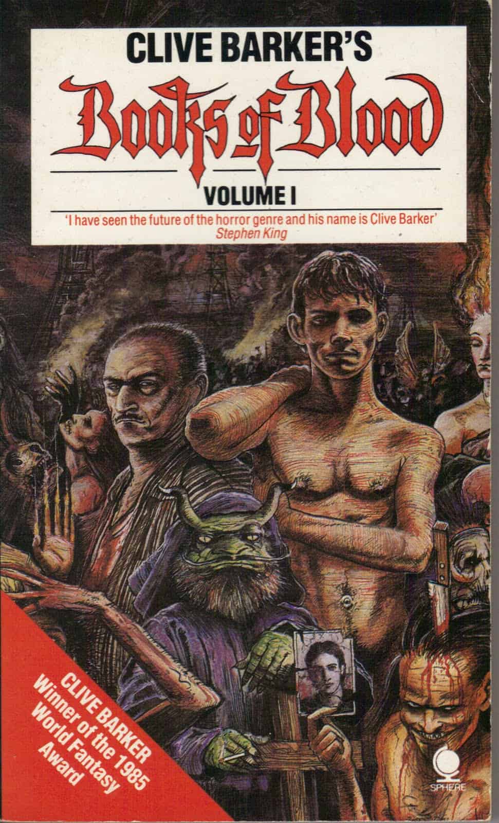 Horror Book Review Books Of Blood Volume One Clive Barker Games Brrraaains A Head Banging Life