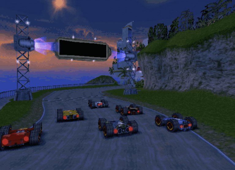 Game Review Rollcage (PS1) GAMES, BRRRAAAINS & A HEADBANGING LIFE