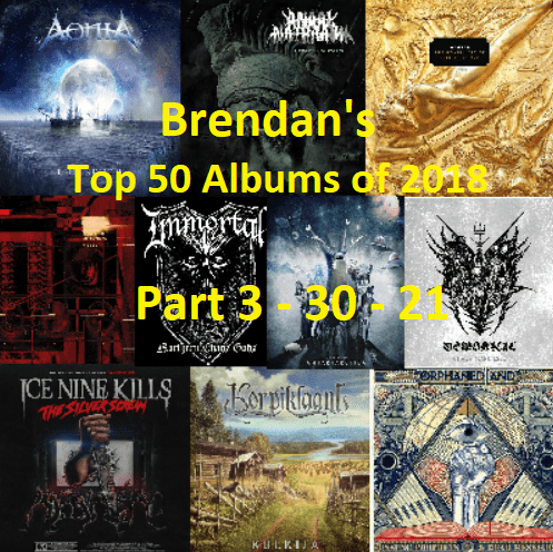 Top 50 Albums of 2018