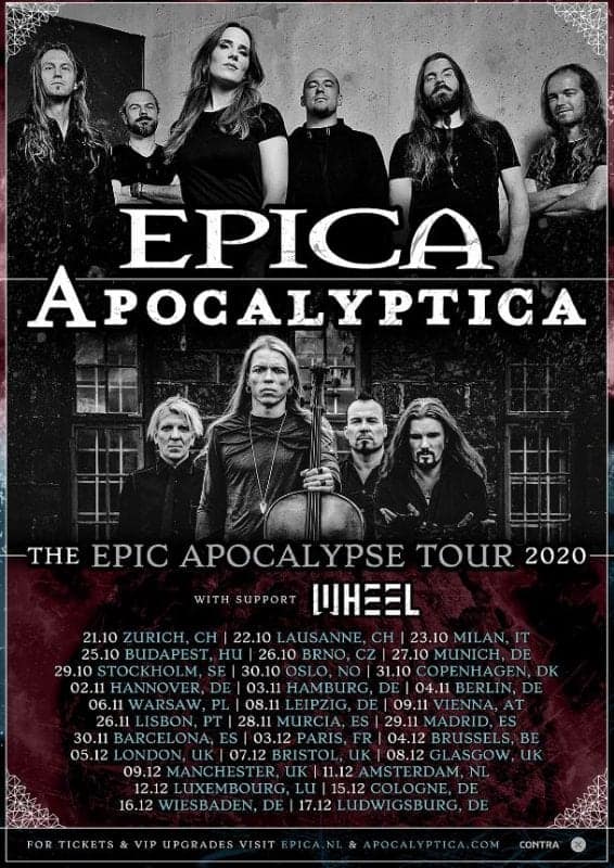 Epica Apocalyptica tour