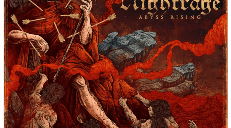 Nightrage Abyss Rising Album Cover