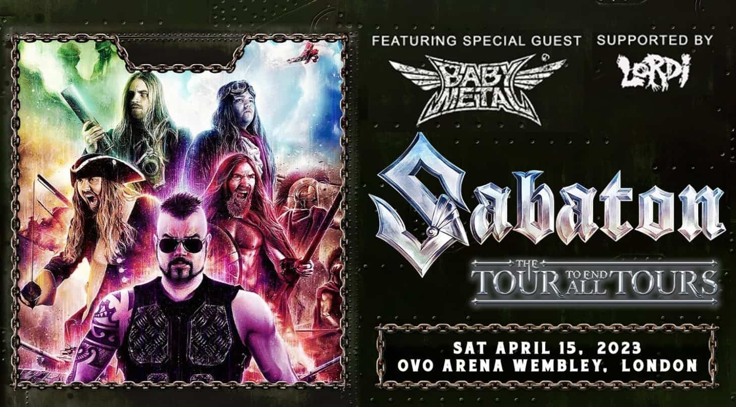 sabaton tour babymetal