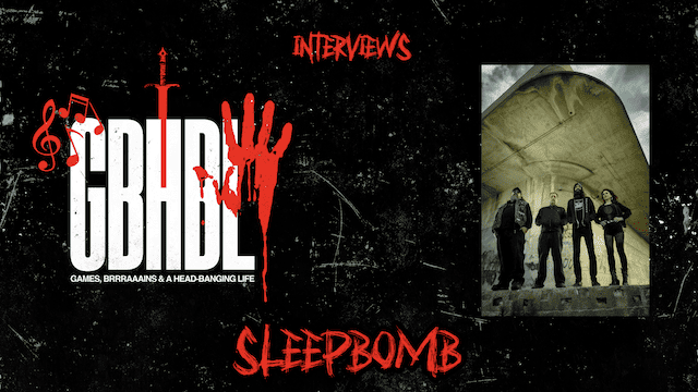 Interview: Tim Gotch (Basses/Synths/Sound Design/Film Editing/Vocals) of Sleepbomb (Video/Audio)