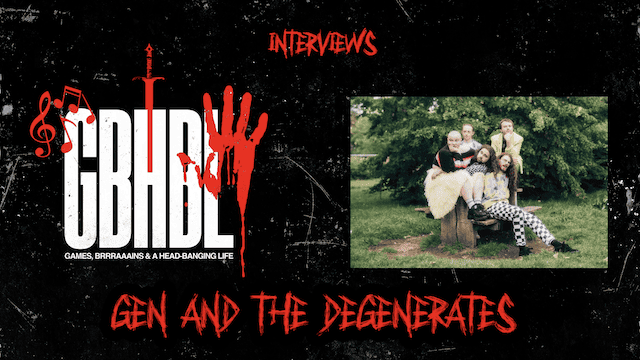 Interview: Jay Humphreys (Bass) of Gen and the Degenerates (Video/Audio)