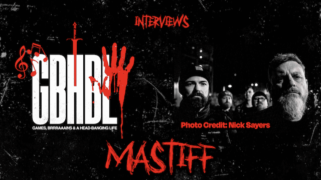 Interview: Jim Hodge (Vocals) of Mastiff (Video/Audio)