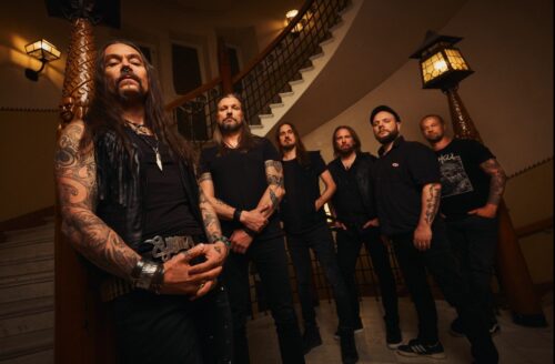 Amorphis - Borderland Band Artwork