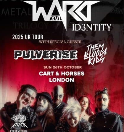 Ward XVI Id3ntity Tour Pulverise and Them Bloody Kids