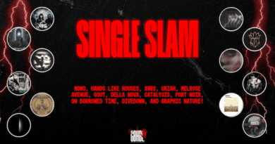 Single Slam: MONO, Hands Like Houses, XNRS, Urzah, Melrose Avenue, Gout, Della Nova, Catalysis, Port Noir, On Borrowed Time, divedown, and Graphic Nature!